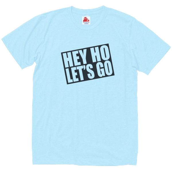 ラモーンズ Ramones　音楽Tシャツ ロックTシャツ バンドTシャツ　ライトブルー