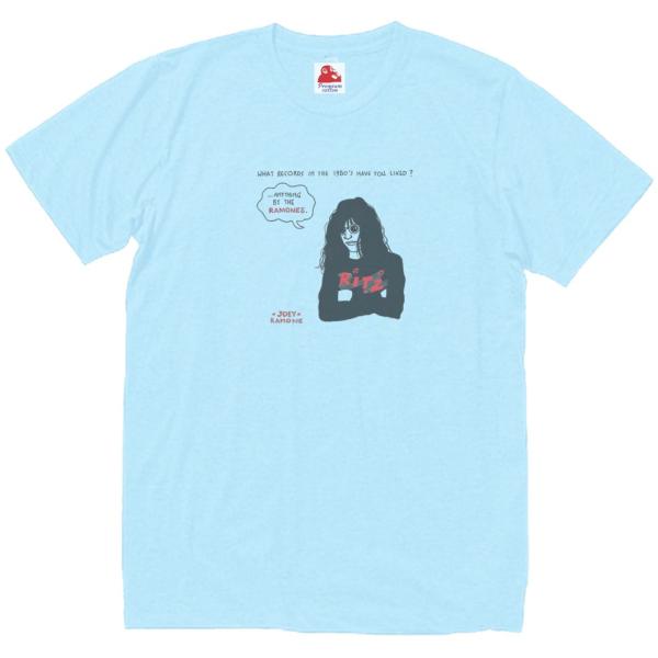 ラモーンズ  Ramones　音楽Tシャツ ロックTシャツ バンドTシャツ　ライトブルー