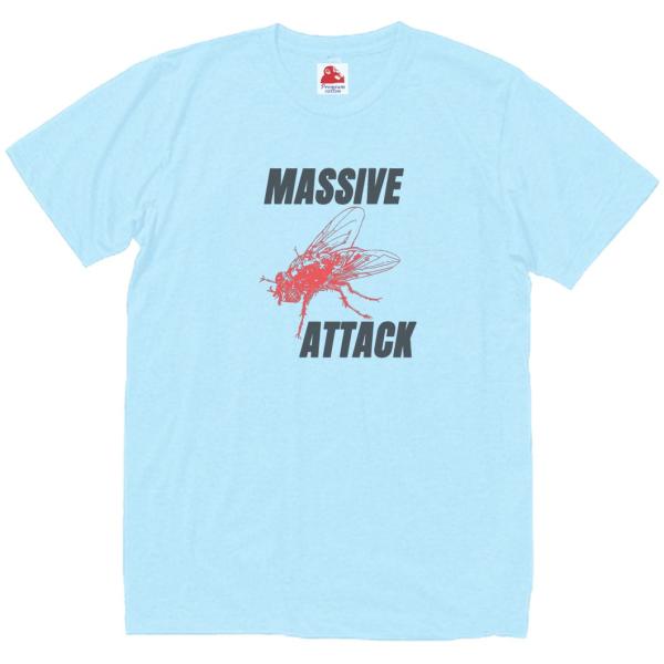 マッシヴ アタック Massive Attack　音楽Tシャツ ロックTシャツ バンドTシャツ　ライ...