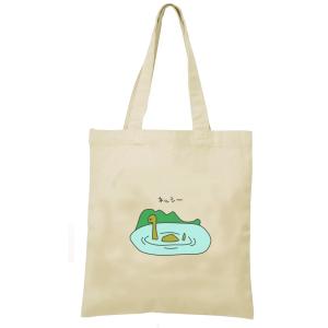 リス トートバッグ キャンバス 12oz 綿100％ ナチュラル色 動物 生き物