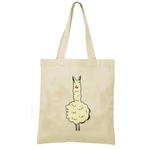 リス トートバッグ キャンバス 12oz 綿100％ ナチュラル色 動物 生き物