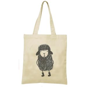 ライオン トートバッグ キャンバス 12oz 綿100％ ナチュラル色 動物