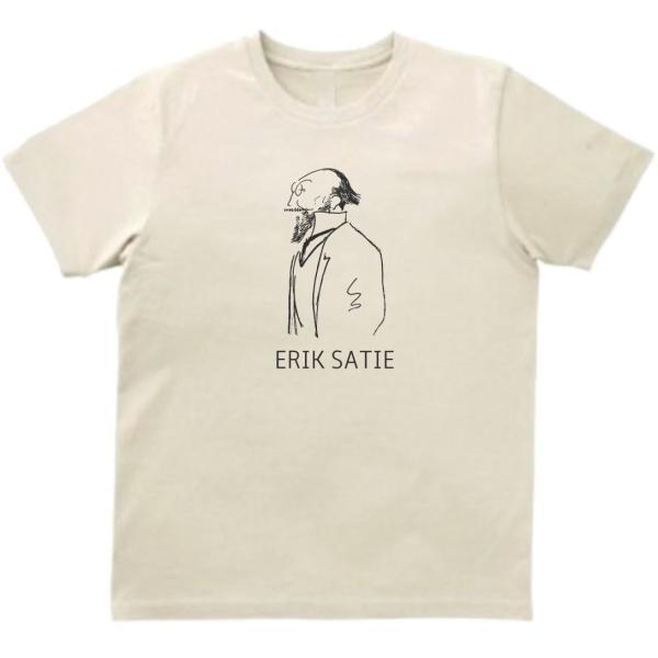 エリック サティ Erik Satie　バンド シネマ ロック Tシャツ ハイクオリティヘビーウェイ...