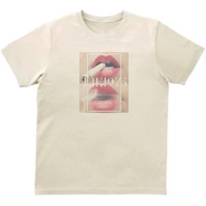 THE 1975　音楽Tシャツ ロックTシャツ バンドTシャツ　ライトベージュ｜shinseitech