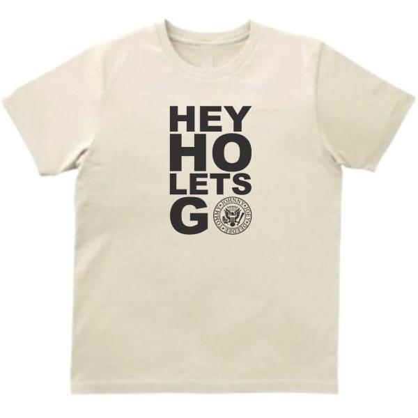 RAMONES ラモーンズ　音楽Tシャツ ロックTシャツ バンドTシャツ　ライトベージュ