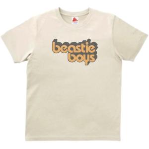 ビースティ ボーイズ  Beastie Boys　音楽Tシャツ ロックTシャツ バンドTシャツ　ライトベージュ｜shinseitech