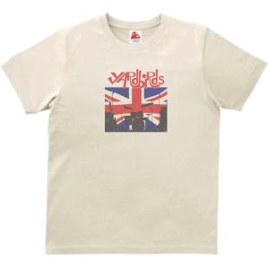 The Yardbirds ヤードバーズ　音楽Tシャツ ロックTシャツ バンドTシャツ　ライトベージュ｜shinseitech