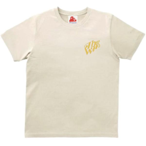 ザ フー The Who　音楽Tシャツ ロックTシャツ シネマTシャツ　Tシャツ　ライトベージュ