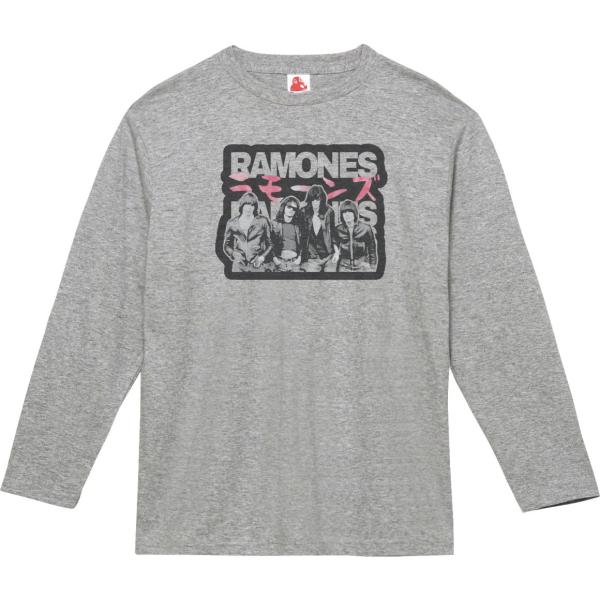 RAMONES ラモーンズ　音楽Tシャツ ロックTシャツ バンドTシャツ　長袖Tシャツ　ロングスリー...
