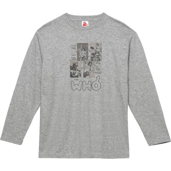 ザ フー The Who　音楽Tシャツ ロックTシャツ バンドTシャツ 長袖Tシャツ ロングスリーブ...