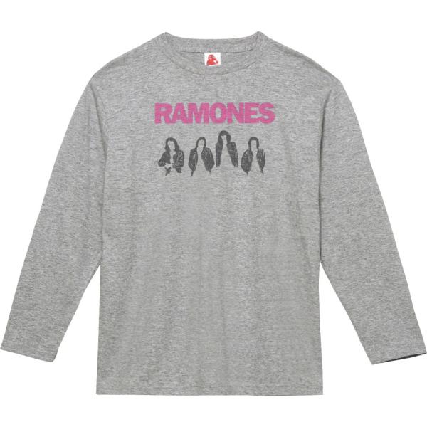 ラモーンズ  Ramones　音楽Tシャツ ロックTシャツ バンドTシャツ 長袖Tシャツ ロングスリ...