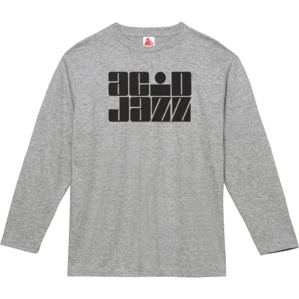 アシッドジャズ acid jazz　音楽Tシャツ ロックTシャツ バンドTシャツ　長袖Tシャツ　ロン...