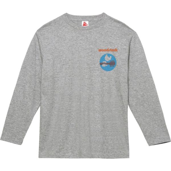 WoodStock ウッドストック　音楽Tシャツ ロックTシャツ バンドTシャツ　長袖Tシャツ　ロン...