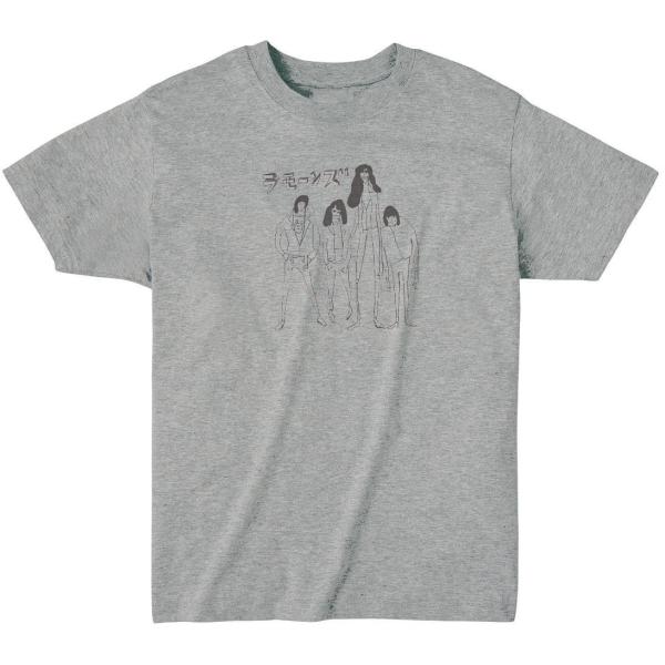 ラモーンズ Ramones　音楽Tシャツ ロックTシャツ バンドTシャツ　グレー