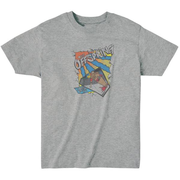 オフスプリング The Offspring　音楽Tシャツ ロックTシャツ バンドTシャツ　グレー