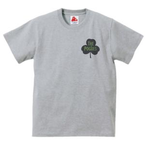 ザ・ポーグス The Pogues　音楽Tシャツ ロックTシャツ バンドTシャツ　グレー｜shinseitech