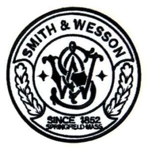 アイロンワッペン　ワッペン　アーミー・ポリスワッペン　刺繍ワッペン　SMITH &amp; WESSON　ア...