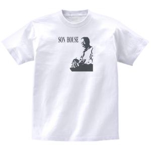 SON HOUSE サン ハウス　バンド　シネマ　ロック　Tシャツ　ハイクオリティヘビーウェイト　透けない 厚手 7.4オンス｜shinseitech