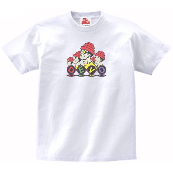 ディーヴォ Devo　バンド　シネマ　ロック　Tシャツ　ハイクオリティヘビーウェイト　透けない 厚手...
