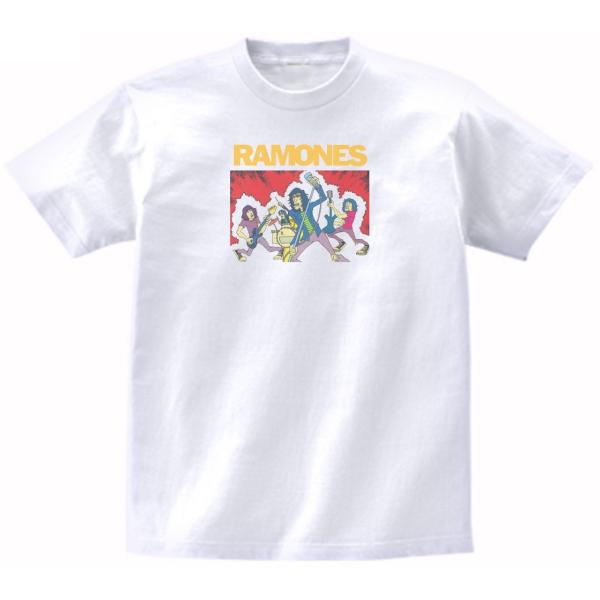 ラモーンズ　RAMONES　バンド　シネマ　ロック　Tシャツ　ハイクオリティヘビーウェイト　透けない...