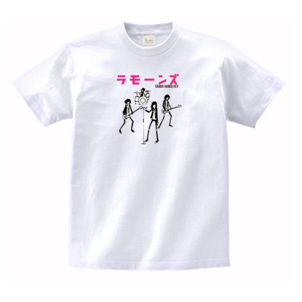 ラモーンズ　バンド　シネマ　ロック　Tシャツ　ハイクオリティヘビーウェイト　透けない 厚手 7.4オ...