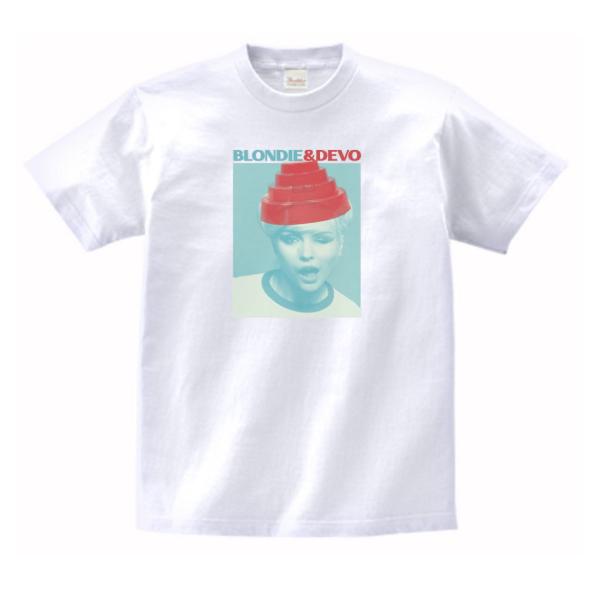 BLONDIE&amp;DEVO　バンド　シネマ　ロック　Tシャツ　ハイクオリティヘビーウェイト　透けない ...