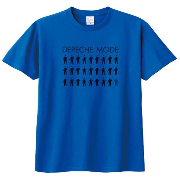 デペッシュ モード Depeche Mode　音楽Tシャツ ロックTシャツ バンドTシャツ　ロイヤル...