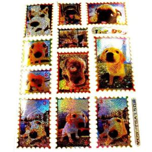 キラキラシール 犬の切手 : SHINSEITECH - 通販 - Yahoo!ショッピング