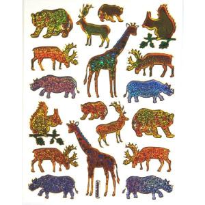 キラキラシール　動物　★★