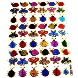 キラキラシール　虫　★★