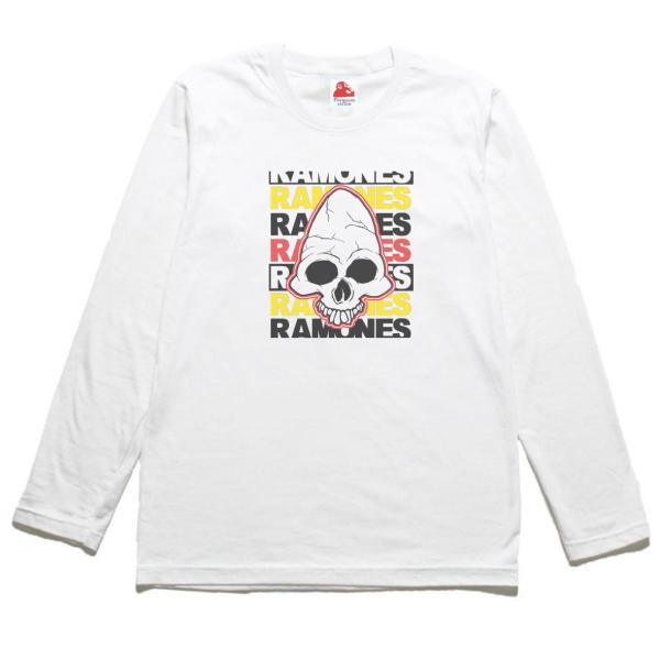ラモーンズ Ramones　音楽Tシャツ ロックTシャツ バンドTシャツ　長袖Tシャツ　ロングスリー...