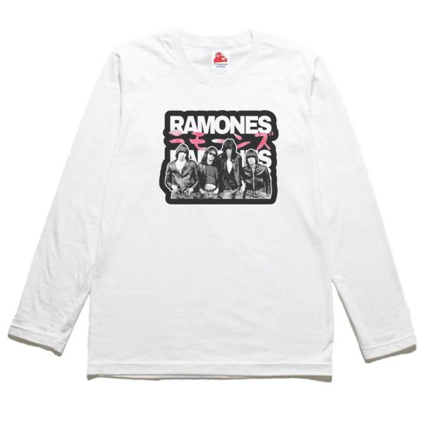 RAMONES ラモーンズ　音楽Tシャツ ロックTシャツ バンドTシャツ　長袖Tシャツ　ロングスリー...