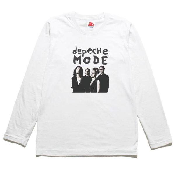 デペッシュ モード Depeche Mode　音楽Tシャツ ロックTシャツ バンドTシャツ 長袖Tシ...