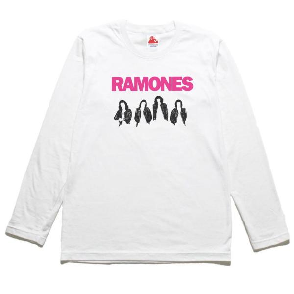 ラモーンズ  Ramones　音楽Tシャツ ロックTシャツ バンドTシャツ 長袖Tシャツ ロングスリ...