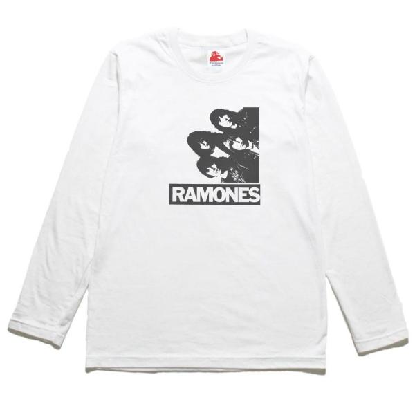 ラモーンズ  Ramones　音楽Tシャツ ロックTシャツ バンドTシャツ 長袖Tシャツ ロングスリ...