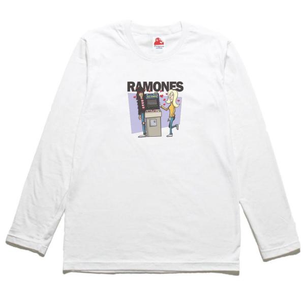 ラモーンズ  Ramones　音楽Tシャツ ロックTシャツ バンドTシャツ 長袖Tシャツ ロングスリ...
