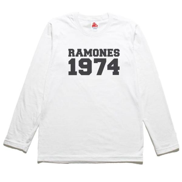 ラモーンズ　 Ramones　音楽Tシャツ ロックTシャツ バンドTシャツ 長袖Tシャツ ロングスリ...