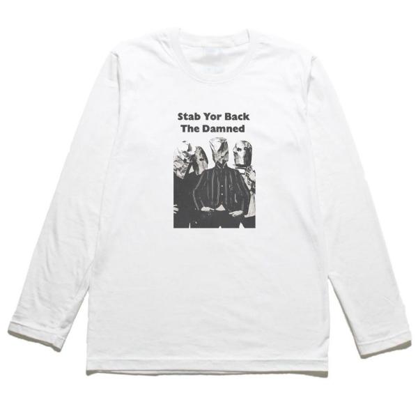 The Damned ザ ダムド　音楽Tシャツ ロックTシャツ バンドTシャツ 長袖Tシャツ ロング...