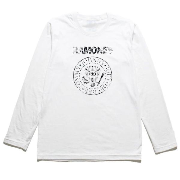 ラモーンズ Ramones　音楽Tシャツ ロックTシャツ バンドTシャツ 長袖Tシャツ ロングスリー...