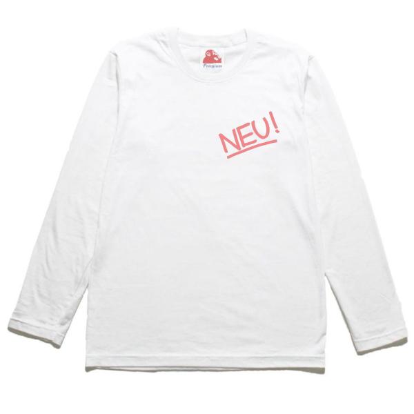 ノイ! NEU!　音楽Tシャツ ロックTシャツ バンドTシャツ　長袖Tシャツ　ロングスリーブ