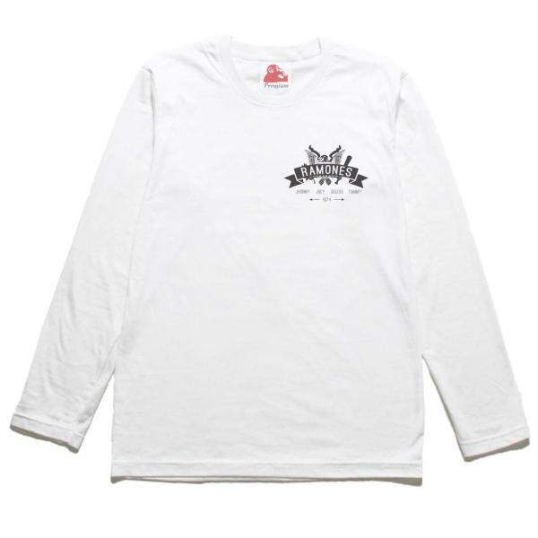 ラモーンズ Ramones　音楽Tシャツ ロックTシャツ バンドTシャツ　長袖Tシャツ　ロングスリー...