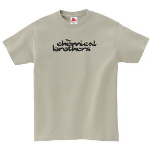 ケミカル ブラザーズ  The Chemical Brothers　音楽Tシャツ ロックTシャツ バンドTシャツ　シルバーグレー