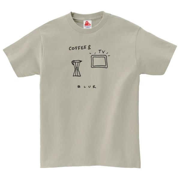 Blur  ブラー　音楽Tシャツ ロックTシャツ バンドTシャツ　シルバーグレー