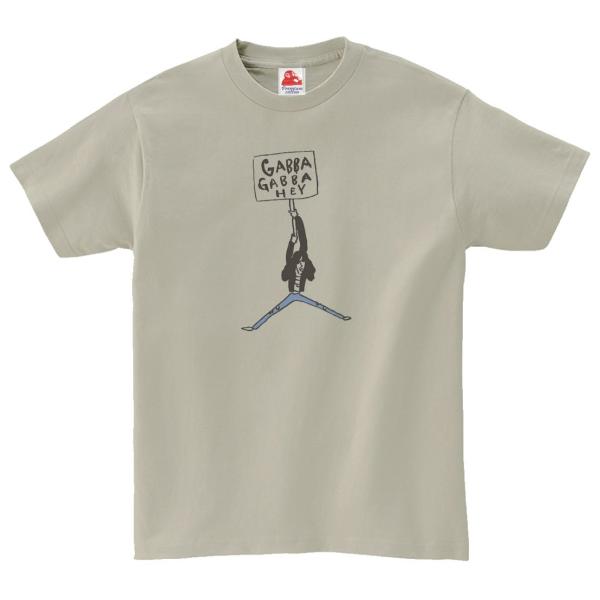 ラモーンズ Ramones　音楽Tシャツ ロックTシャツ バンドTシャツ　シルバーグレー