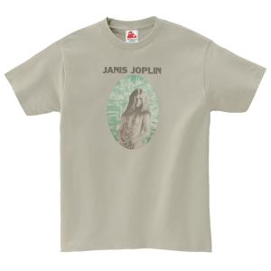 Janis Joplin  ジャニス ジョプリン　音楽Tシャツ ロックTシャツ バンドTシャツ　シルバーグレー｜shinseitech