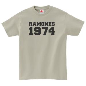 ラモーンズ　 Ramones　音楽Tシャツ ロックTシャツ バンドTシャツ　シルバーグレー｜shinseitech