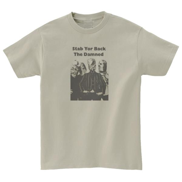 The Damned ザ ダムド　音楽Tシャツ ロックTシャツ バンドTシャツ　シルバーグレー