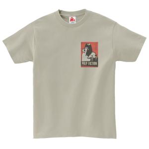 パルプフィクション　音楽Tシャツ ロックTシャツ バンドTシャツ　シルバーグレー｜SHINSEITECH