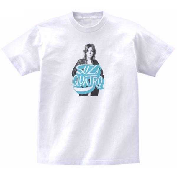SUZI QUATRO  スージー クアトロ　音楽Tシャツ ロックTシャツ バンドTシャツ