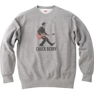 チャック・ベリー Chuck Berry　音楽 ロック シャツ バンド シネマ 長袖　トレーナー スエット ロングスリーブ グレー
